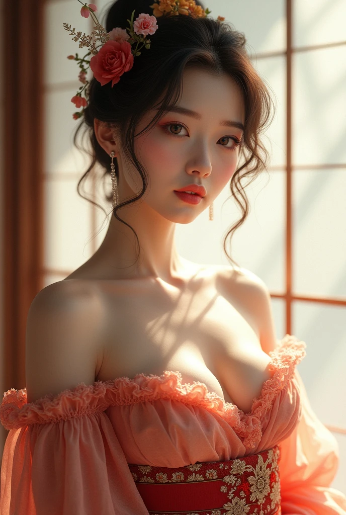 Japanese girl with big tits 