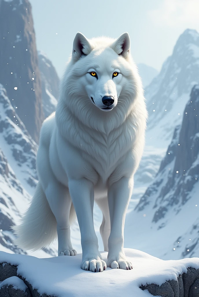 white wolf