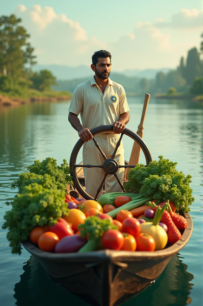 Dhoni sailing vegetables