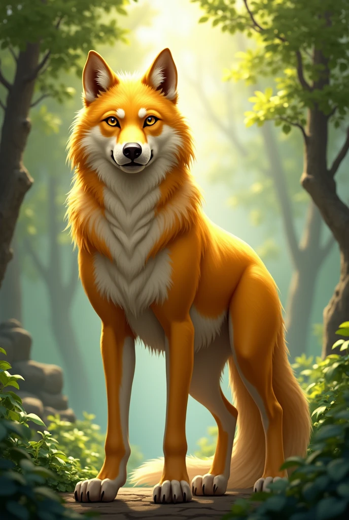 yellow wolf