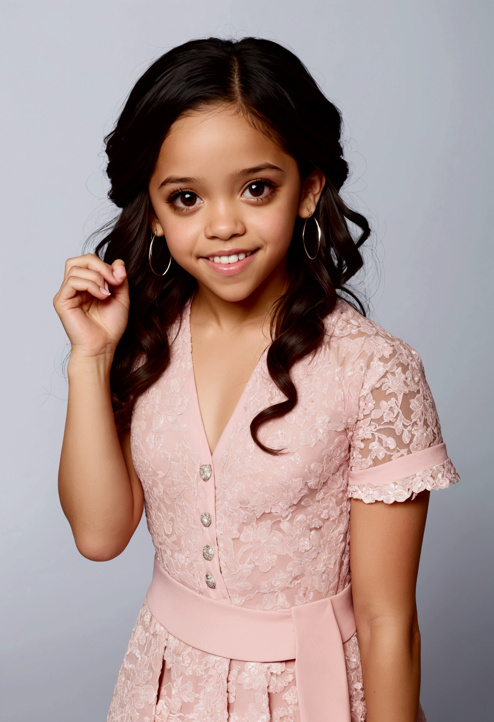Jenna Ortega spreading her pussy