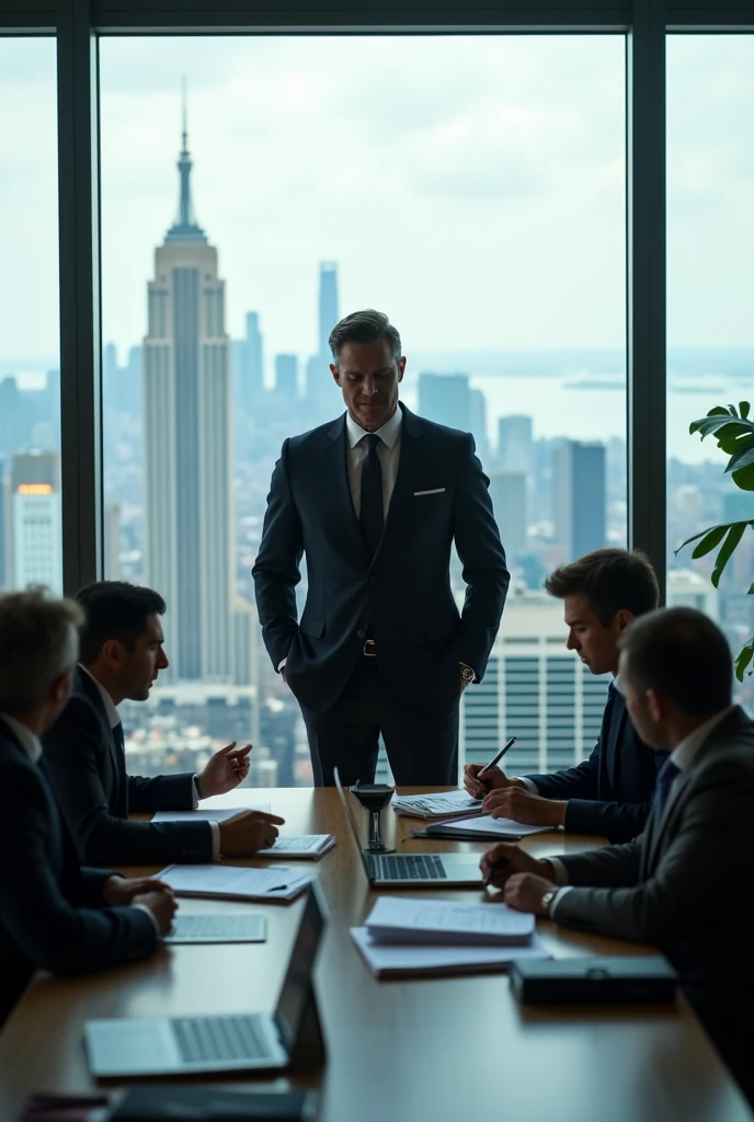 One businessman and influence are team