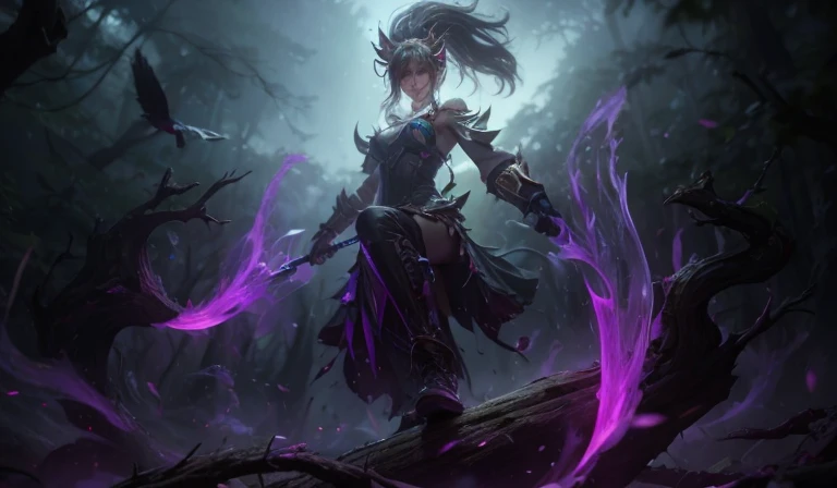 forest woman