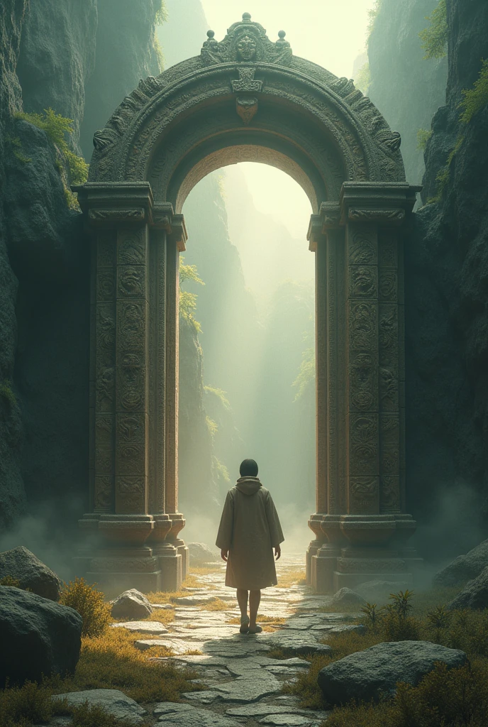 An imaginary environment where you see a door "cultural" (open) giving it a pass into the mind of theorist Michael Cole