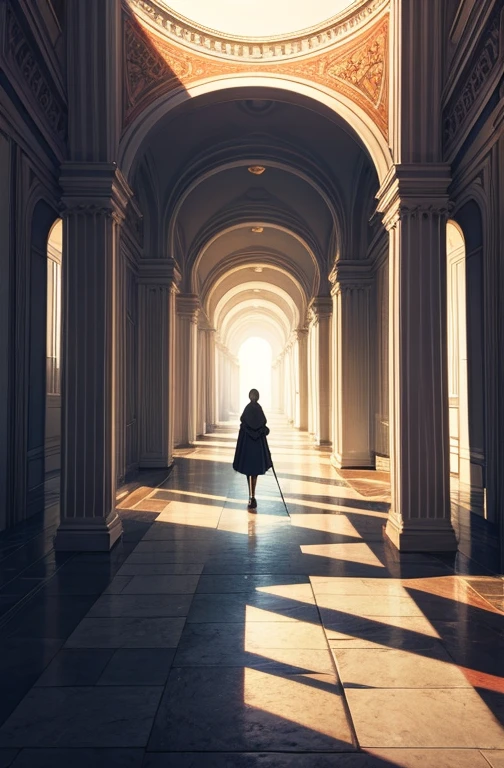 Surreal scene