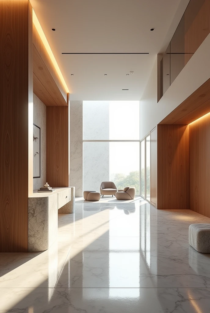 Professional architectural space photography，Future Housing，technology，Minimalism，marble，High-grade wood，Interior design master works，Fascinating light and shadow