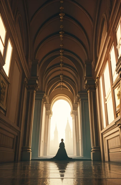 Surreal scene