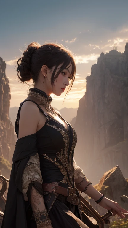 Highest quality, figure, Very detailed, In detail, High resolution, 8k wallpaper, Perfect dynamic composition, Beautiful attention to detail, Women&#39;s Fashion Summer,Short Bob Hair,Small Breasts Natural Color Lip, Bold sexy pose,smile,Harajuku、20-year-old girl、cute、sexy shot looking at camera