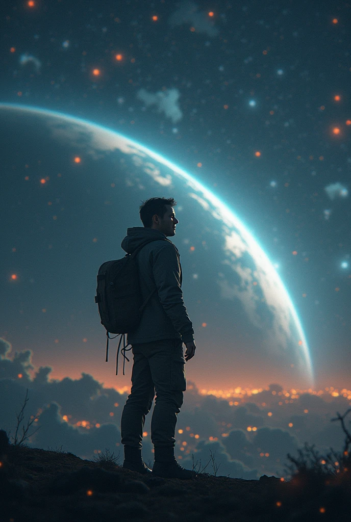 As the Earth became smaller and smaller, Jack remembered the codes that had guided him to this moment.. They were more than just messages; They were an opportunity to rewrite the destiny of humanity.. The adventure was just beginning, and, although the future was uncertain, his faith in a new beginning
