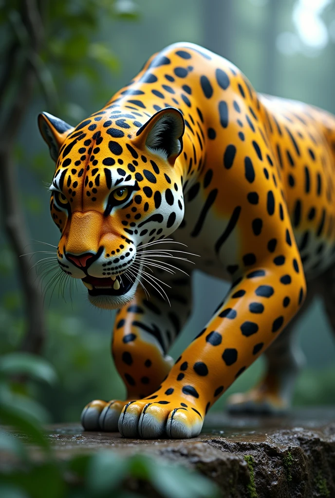3D jaguar