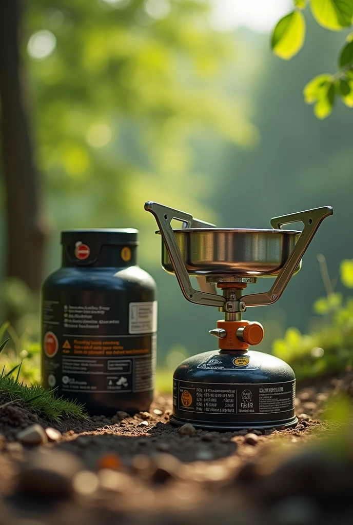 Gas cartridges and portable stoves