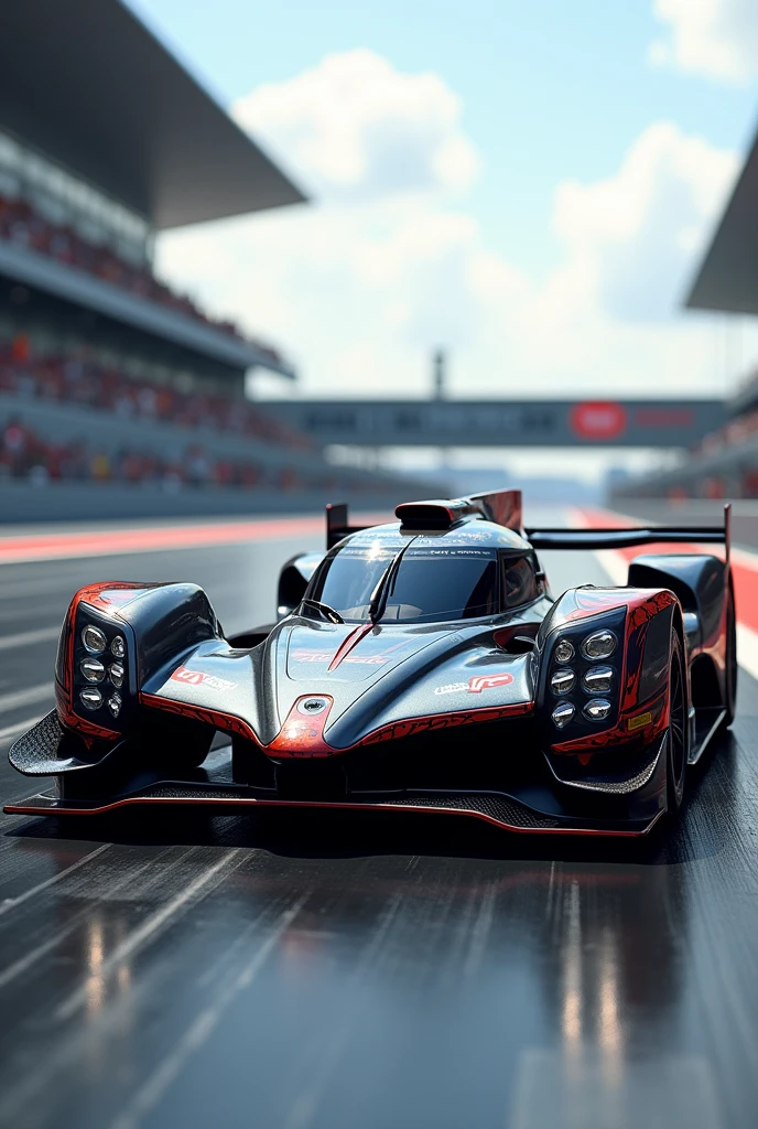 A beautiful super racing car