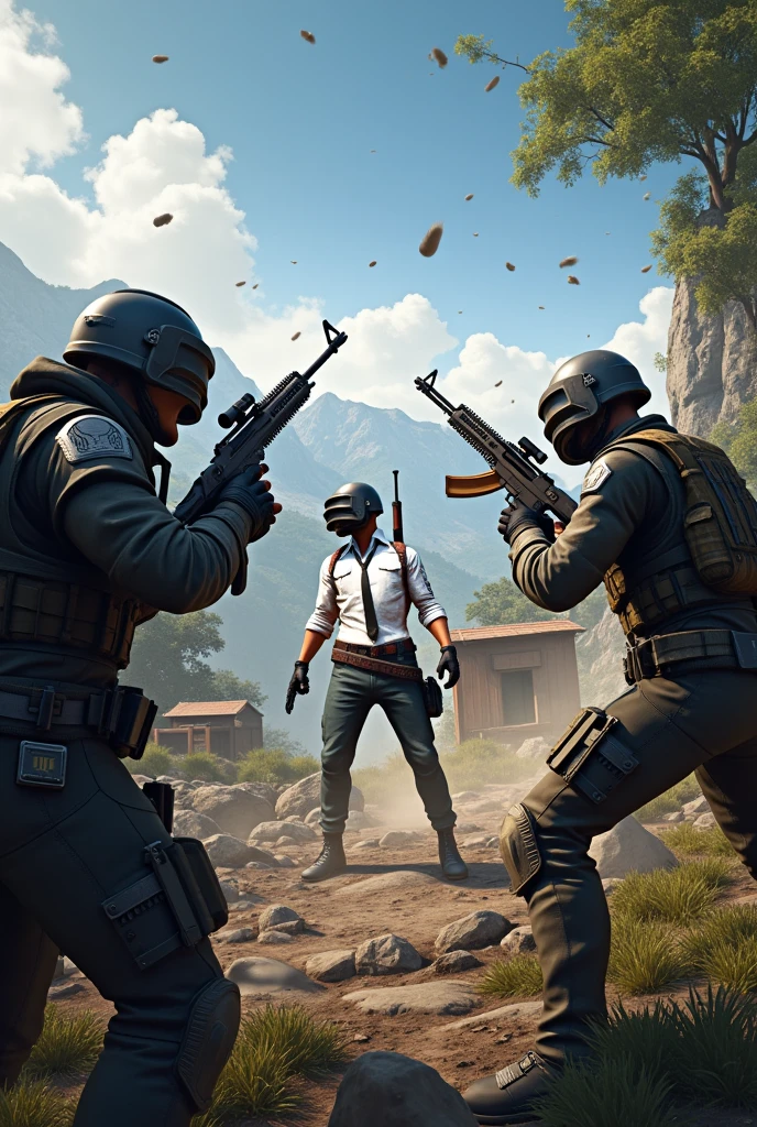 Mujhe pubg game ke new pic generate kar ke do Jo abhi tak social media pe na ho