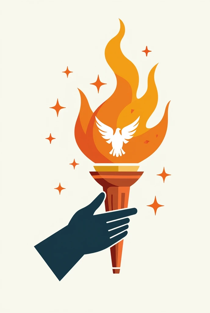 create a logo of torch of freedom that symbolizes light, inspiration, and guidance that shows the path toward liberty. because as youth, it emphasizes the importance of being free to do what is right and becoming a way for change in the world.
make sure that it has a path toward liberty of it. add some dove and have a youth there. like the teens