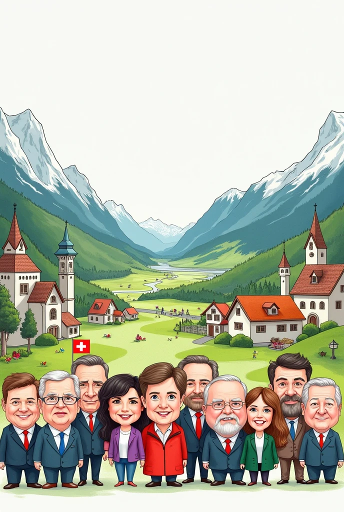 switzerland politics drawing easy background