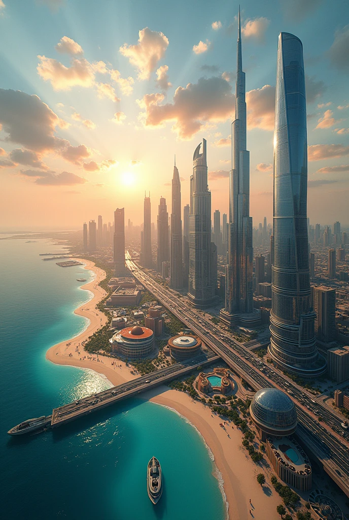 Dubai With Detailed