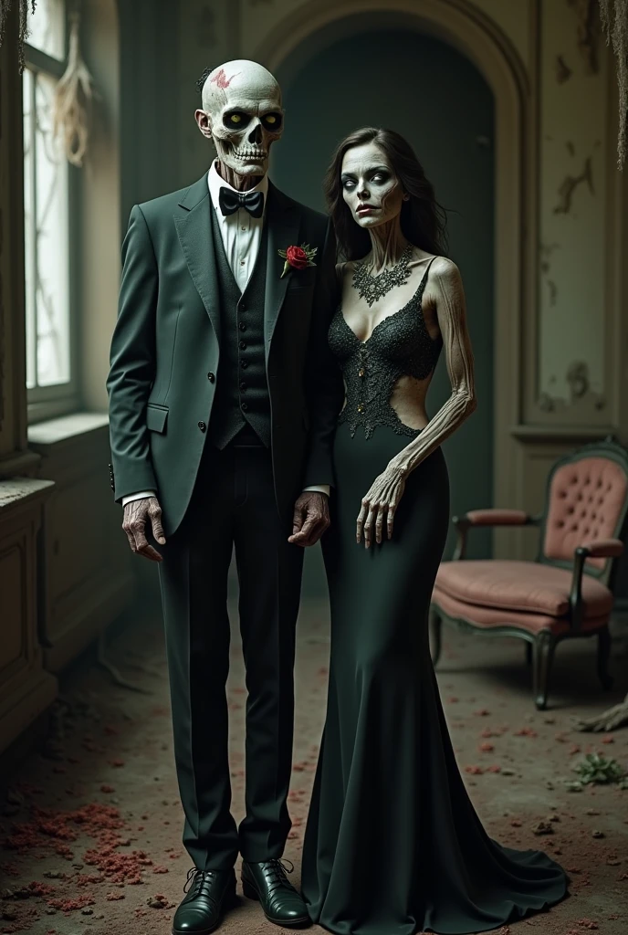 Distinguished Zombie Couple 