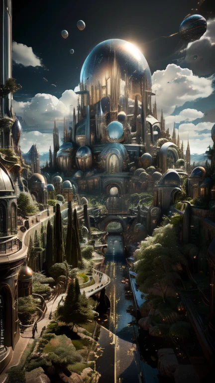 ( Surrealism ) a Surreal scene involving an ancient cyclopean mason city of non euclidean geometry, impossible angles of higher dimension make the stone mason buildings from all directions, and abstract mason work that are illusions , confusing chaos, photorealistic, 8k, hyper detailed, dramatic lighting, surreal and abstract,