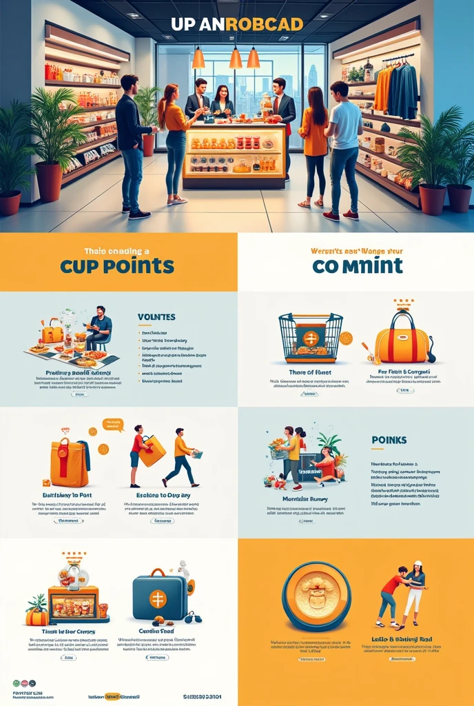 Point Redeem shop poster with picture.