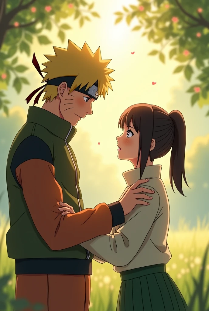 Naruto Care Hinata And Hinata Said Don't Worry About Me