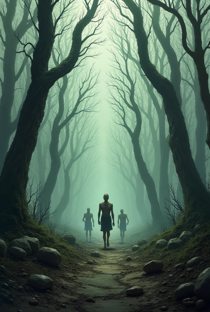 a contaminated forest