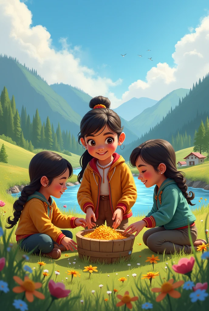 Marisol girl from the north teamwork.