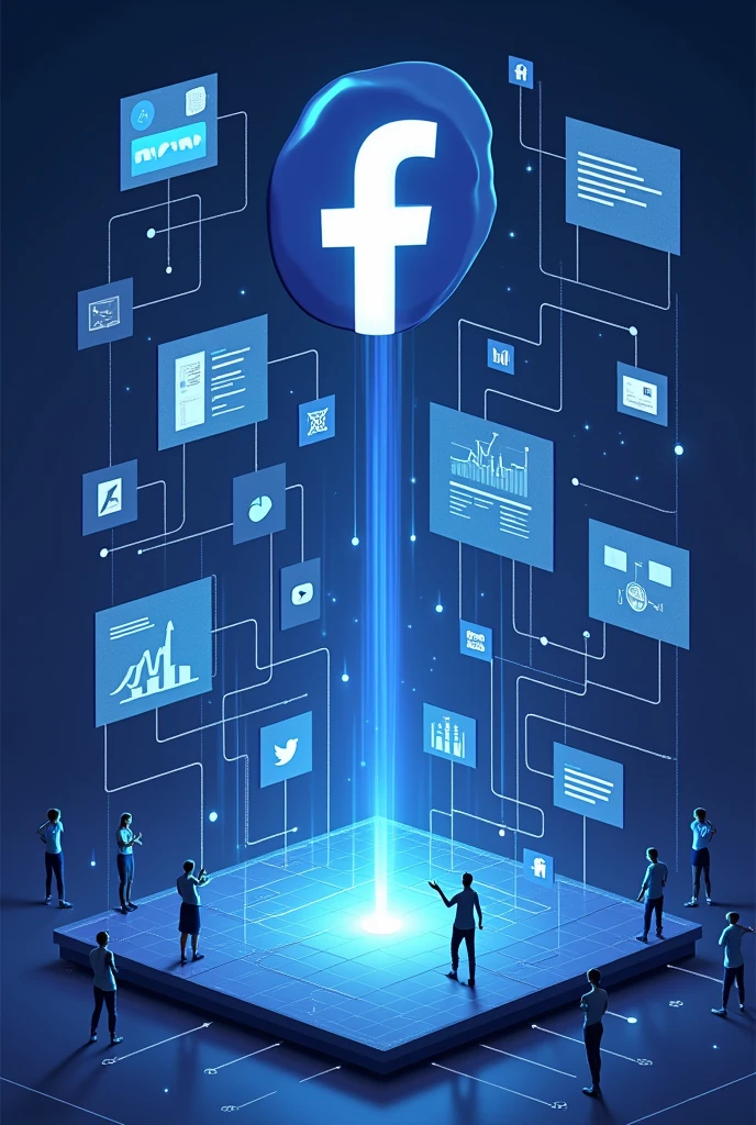 Create a digital marketing plan for a fictitious company for Facebook