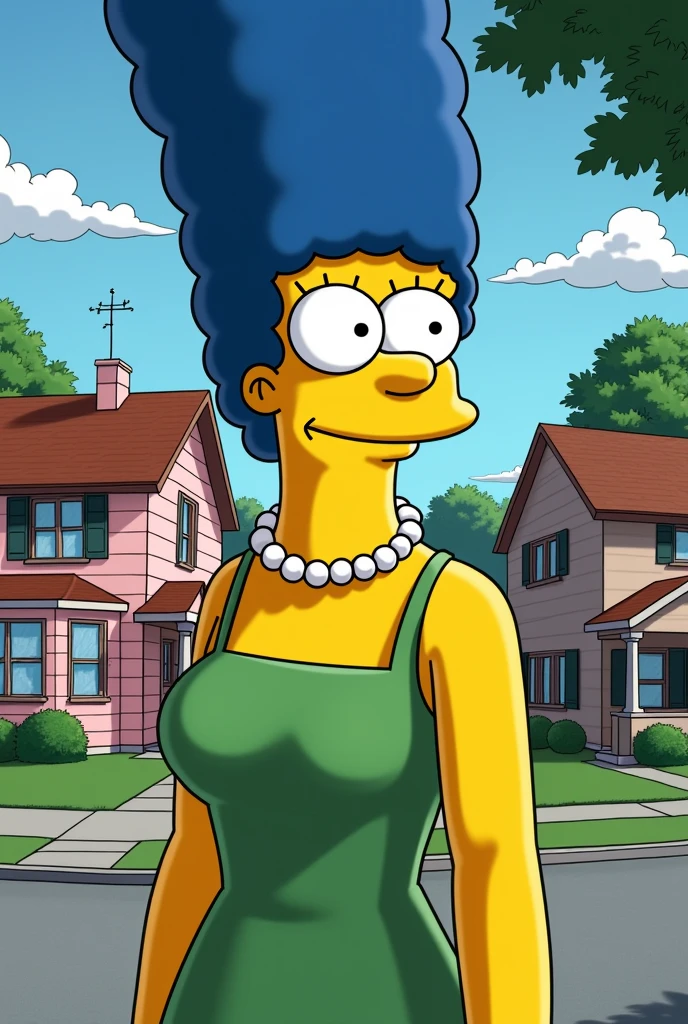 The character Marge Simpson
