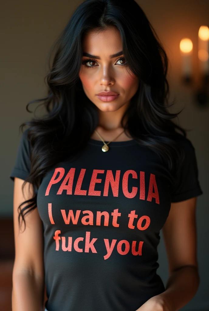 A woman with a shirt that says yo soy lesbiana by Izzy Medrano, cgsociety, feminist art, hyper realism, official art, digital painting. kusi oczami sekowna