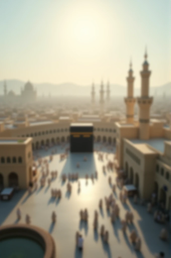 Pic of madina munawwarah in blur