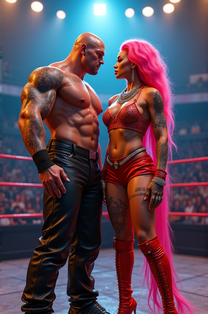 Brock lesnar and Nicki minaji