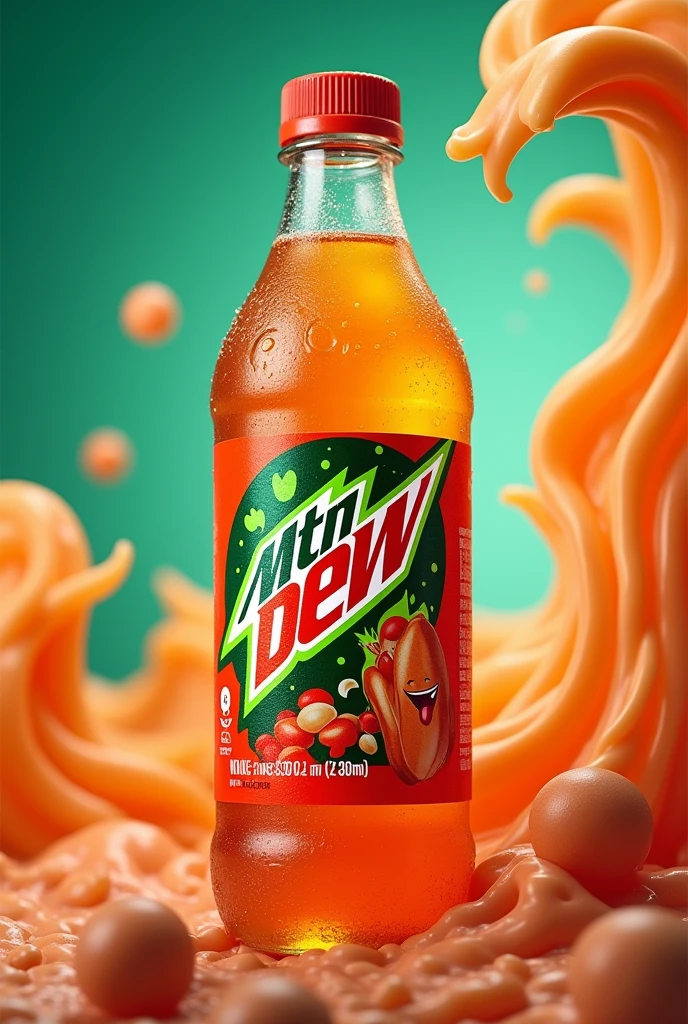 Hotdog flavored Mountain dew bottle