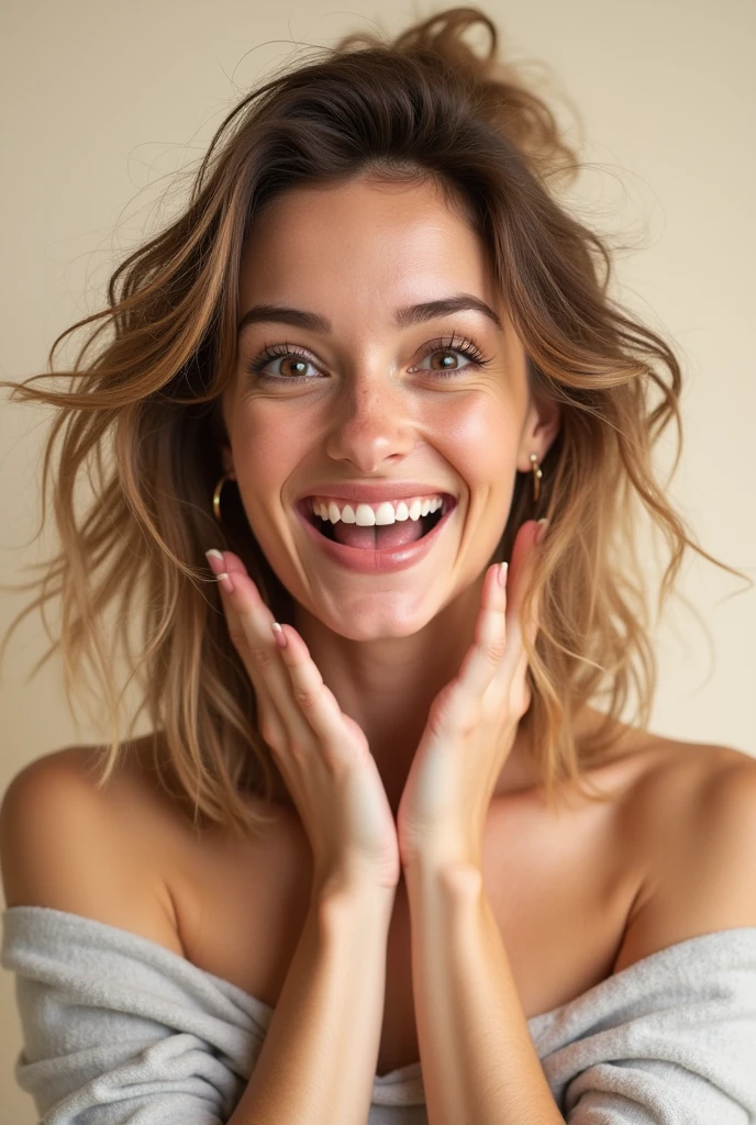 Excited Woman