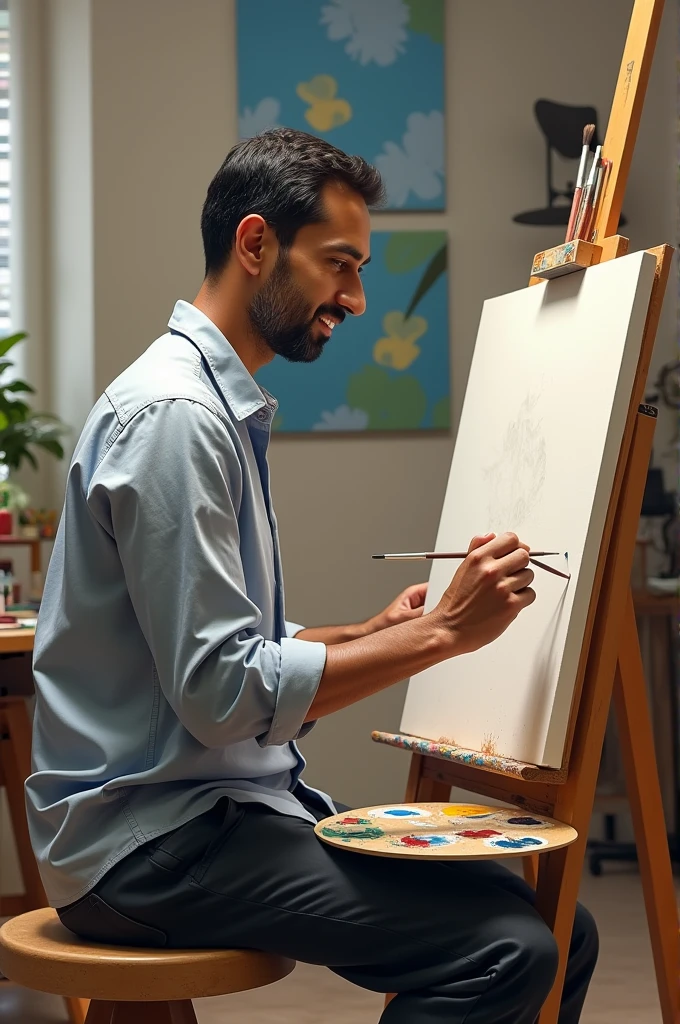 Pichai painting with realism