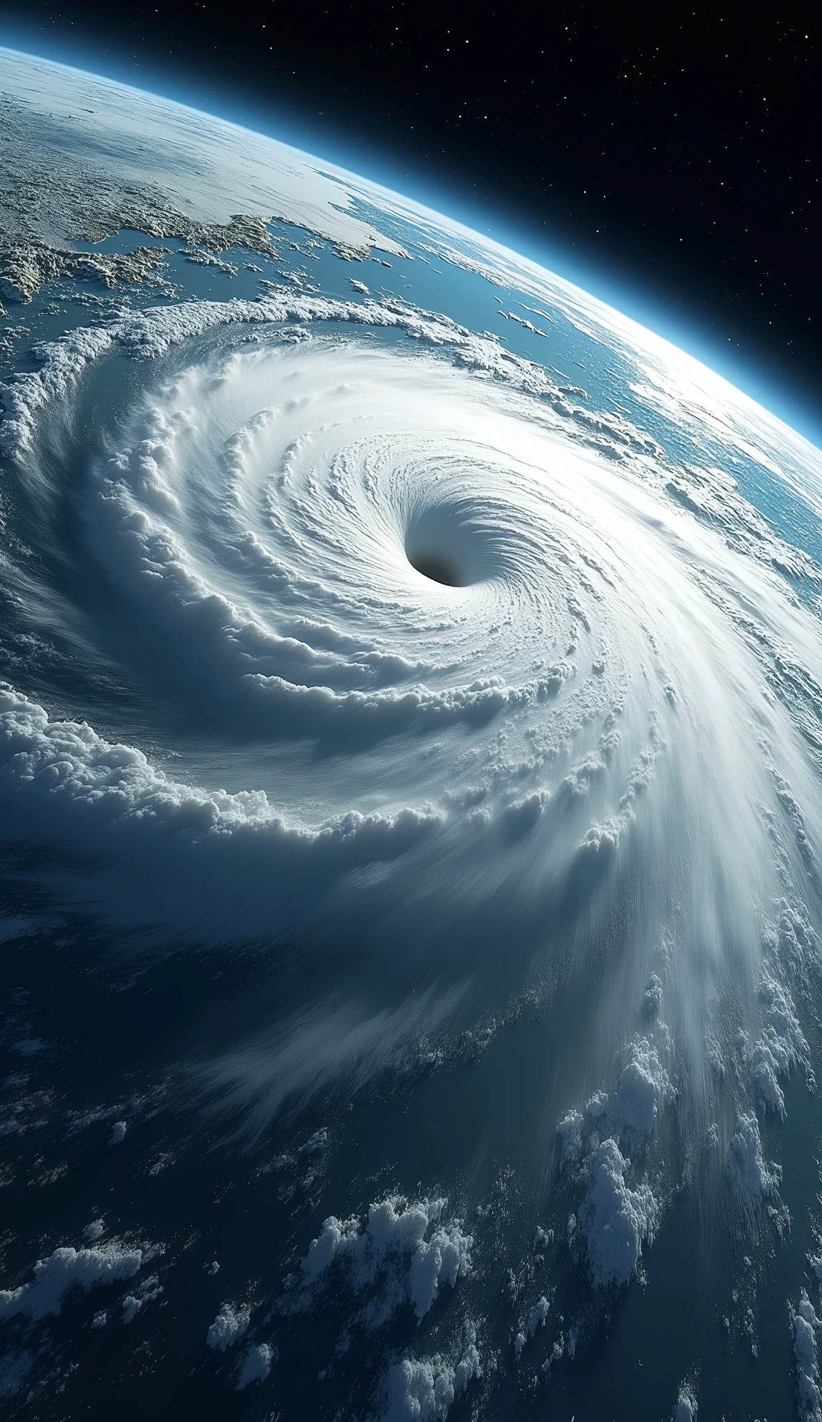 Satellite imagery、typhoon、Earth