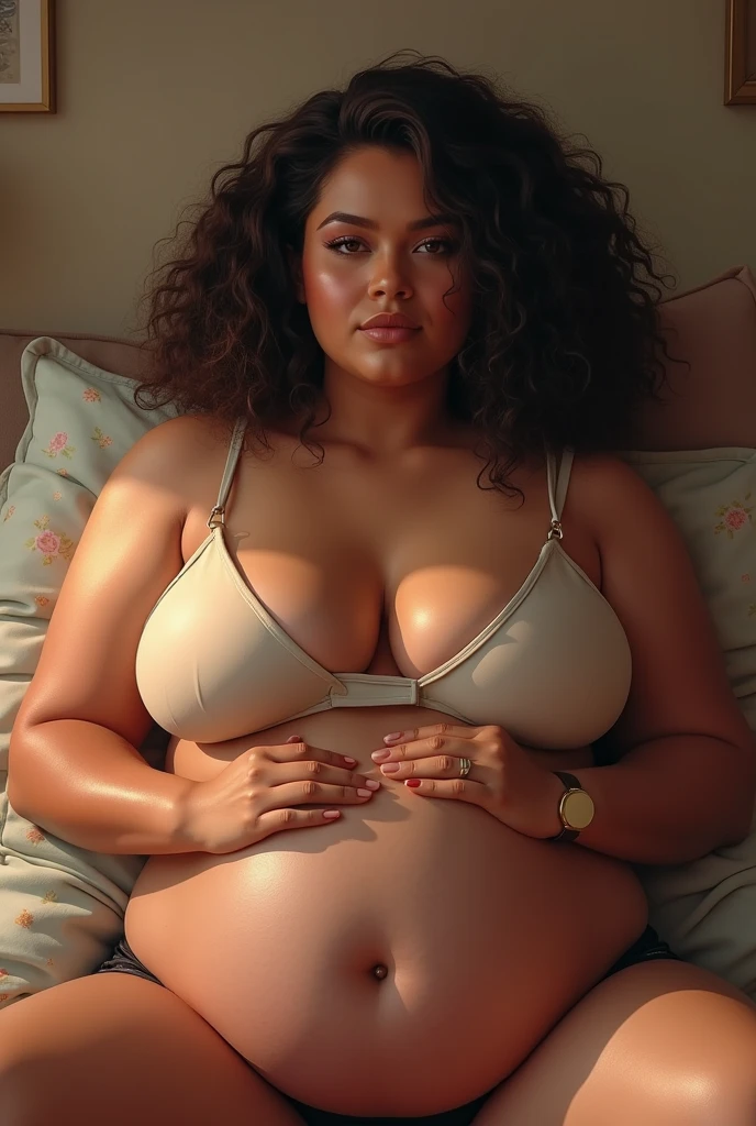 As a busty single mother