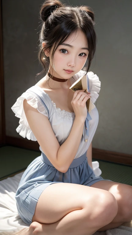1 female，（Realistic，Realistic：1.5），（masterpiece），（Highest quality：1.4），（Hyper HD：1.2），（RAW Photos：1.2），（Sharp focus：1.3），（Face Focus：1.2），Japanese Girls，Professional attire，（young ：1.1），（Smile：1.5），（Hairy Cut：1.6），（Beautiful Face：1.7），（Beautiful dress with attention to detail：1.4），（Japanese Girlsの胸のプロの写真， （： 1.3）， （Wide open chest），Short, thin hair， （Both sides up）， （Simple gray background： 1.6）， Beautiful golden light， break， （big）， Beautiful and beautiful eyes， （Adorable），masterpiece, Highest quality, One girl,tsukino usagi,Gray background, gloves,Sailor Moon、whole body、