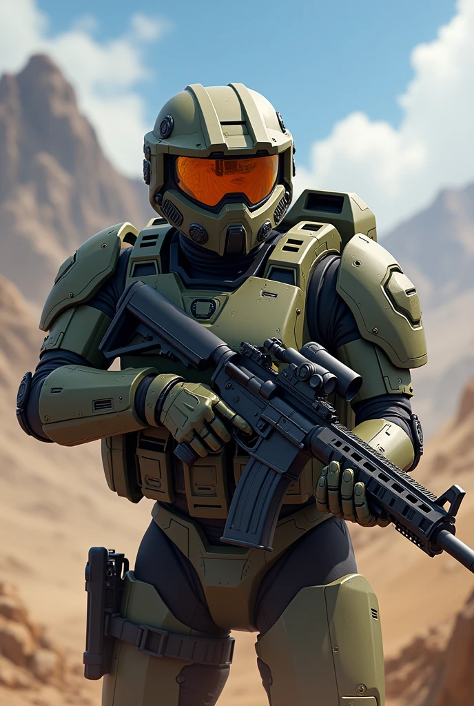 ((Highest quality、masterpiece、anime style、best quality、high resolution、8k、detailed、ultra-detailed:1.3)),(best quality, ultra-detailed, photorealistic: 1.39), bright and vibrant colors, studio lighting, romantic,The background is a battlefield,The size is 18m,One large,mobile suits,Assault rifle in hand and ready to fire,Accurately depicts every detail of the assault rifle,Assault rifle held and ready with both hands