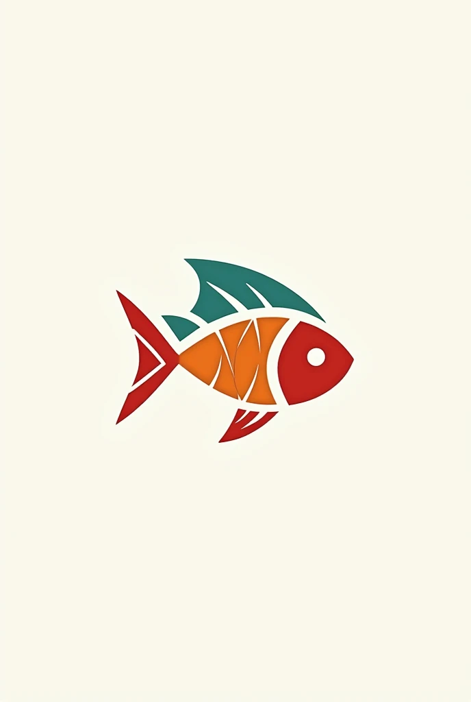 Easy logo to apply 2D for a cevicheria called el tio tino, without gentlemen in the logo and with fish
