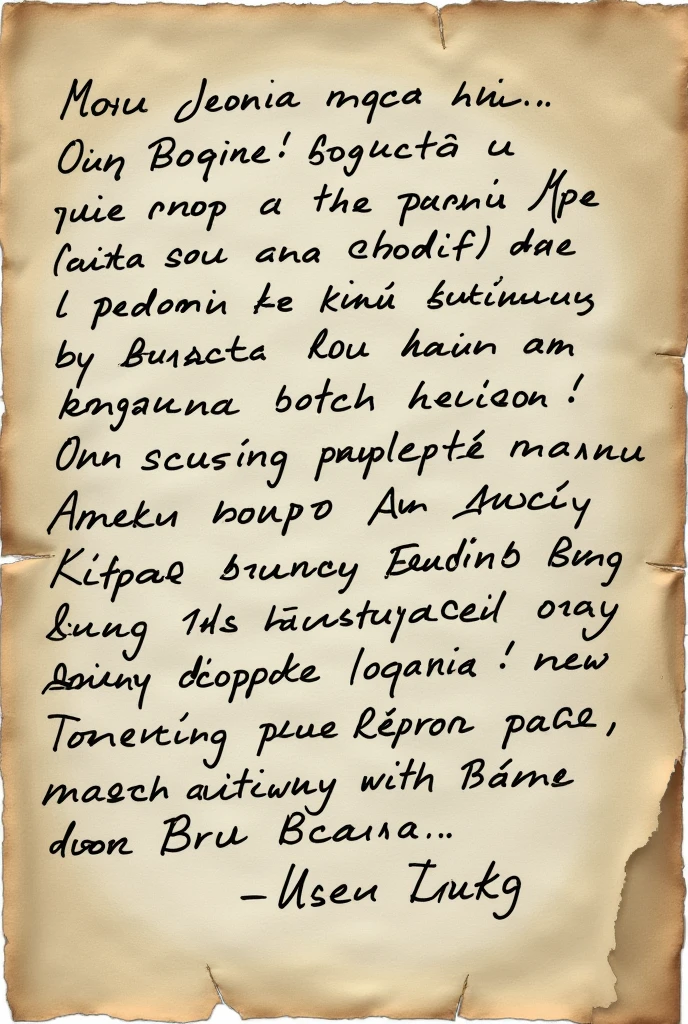 A letter written in Russian saying this, with not so nice handwriting with Russian words Dear idiot.
I am writing you a letter because I am not good at being indulgent with my feelings., However, in all these months, well, almost a year, I had a great time with you., Too much work but I made great friends and it's a fairy tale like place... You lied to me and manipulated me too well but something in my rotten heart makes me feel forgiveness towards you, Maybe you had something big against that boyfriend that I don't remember and I'll never want to remember but I love you anyway, And I'm sorry to tell you those stupid things that came out of my head, I didn't want to hurt you but you did it to me so I wanted to pay you back in the same coin but I think that blow and words were enough.
with love, ophelia.
post: I hate that damn nickname.