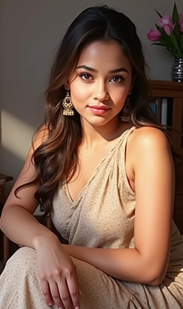 A Indian hot girl clear face detailed