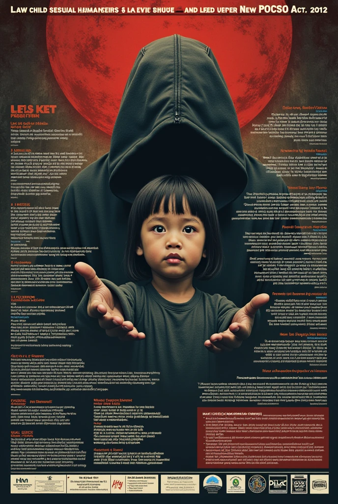 Make a awareness program poster on child sexual harrasment and abuse under POCSO ACT,2012