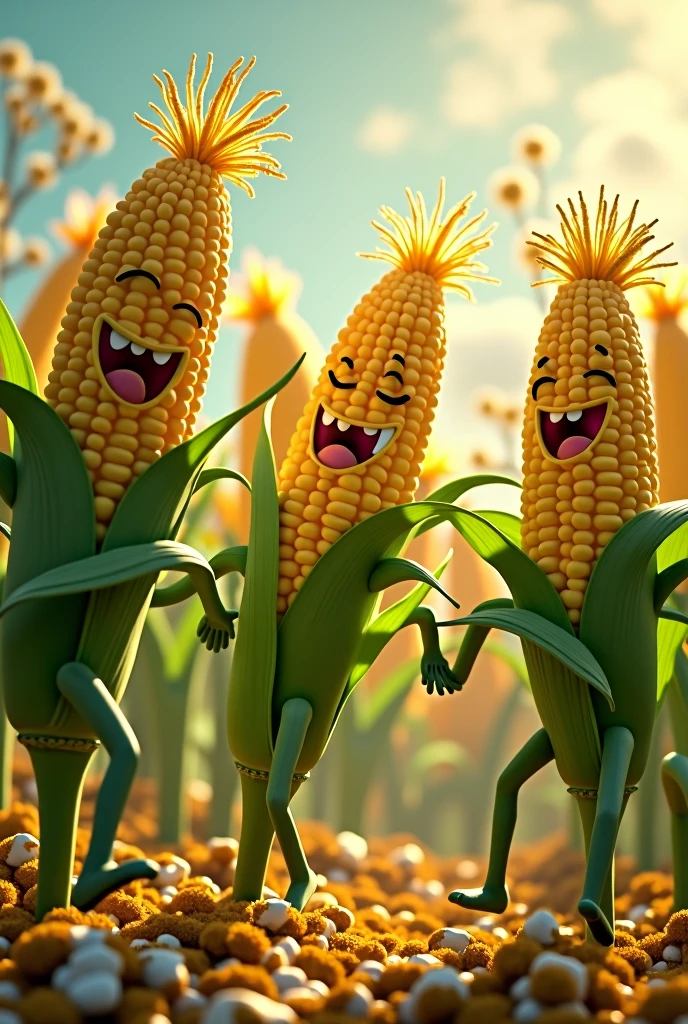 Dancing corn