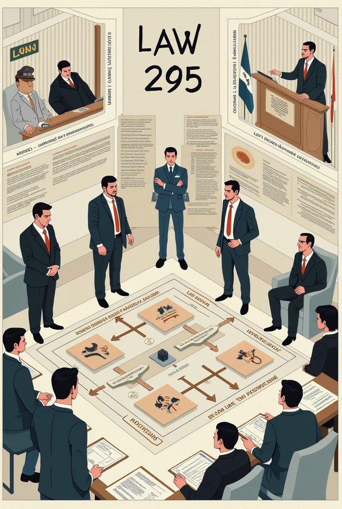 Graphic representation of Law 295 in Nicaragua