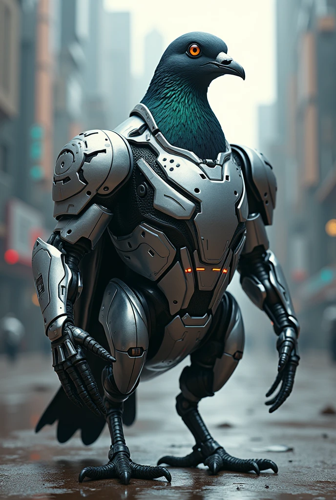 Pigeon steel suit body builder