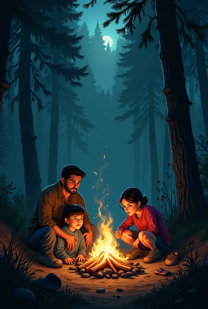 A family camping trip turns into a nightmare
