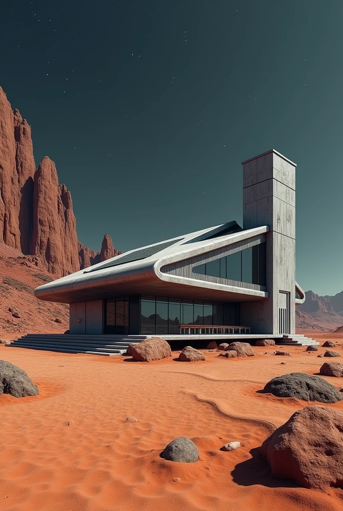 House mordun up solar-powered