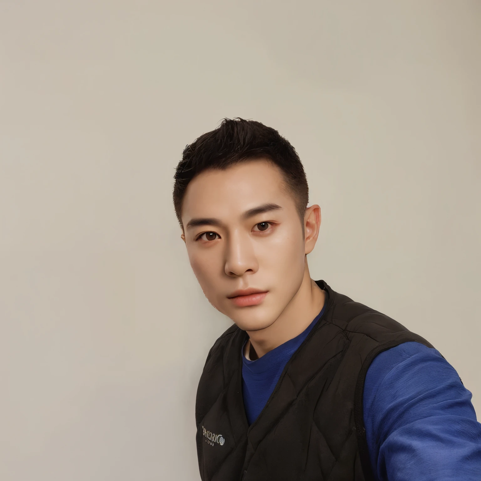 Best Quality, 8k, Masterpiece, (Portrait: 1.3), (photo realistic:1.4), (hyper realistic:1.4), Sharp Focus, looking at viewer, (smoother lighting:1.1), (increase cinematic lighting quality:0.9), realistic lighting, backlighting, light on face, ray trace, (brightening light:1.2), (Increase quality:1.4), sharp detail, (best quality real texture skin:1.4), finely detailed eyes, black_eyes, finely detailed face, 2 Korean man