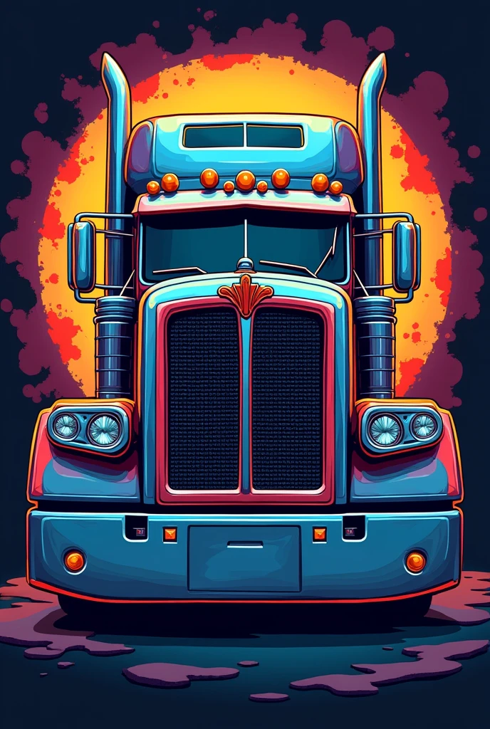Autoshop logo colored fantastic design puT TRUCK " CAMANAVA DEISEL CALIBRATION PARTS & SERVICES