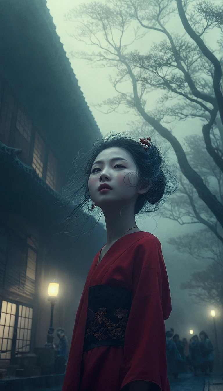 fog、Drift、cloud、Flowing、dim、Highest quality、8k